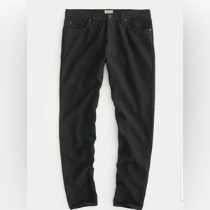 Todd Snyder, SLIM FIT 5-POCKET pant in Black. Size 30x30